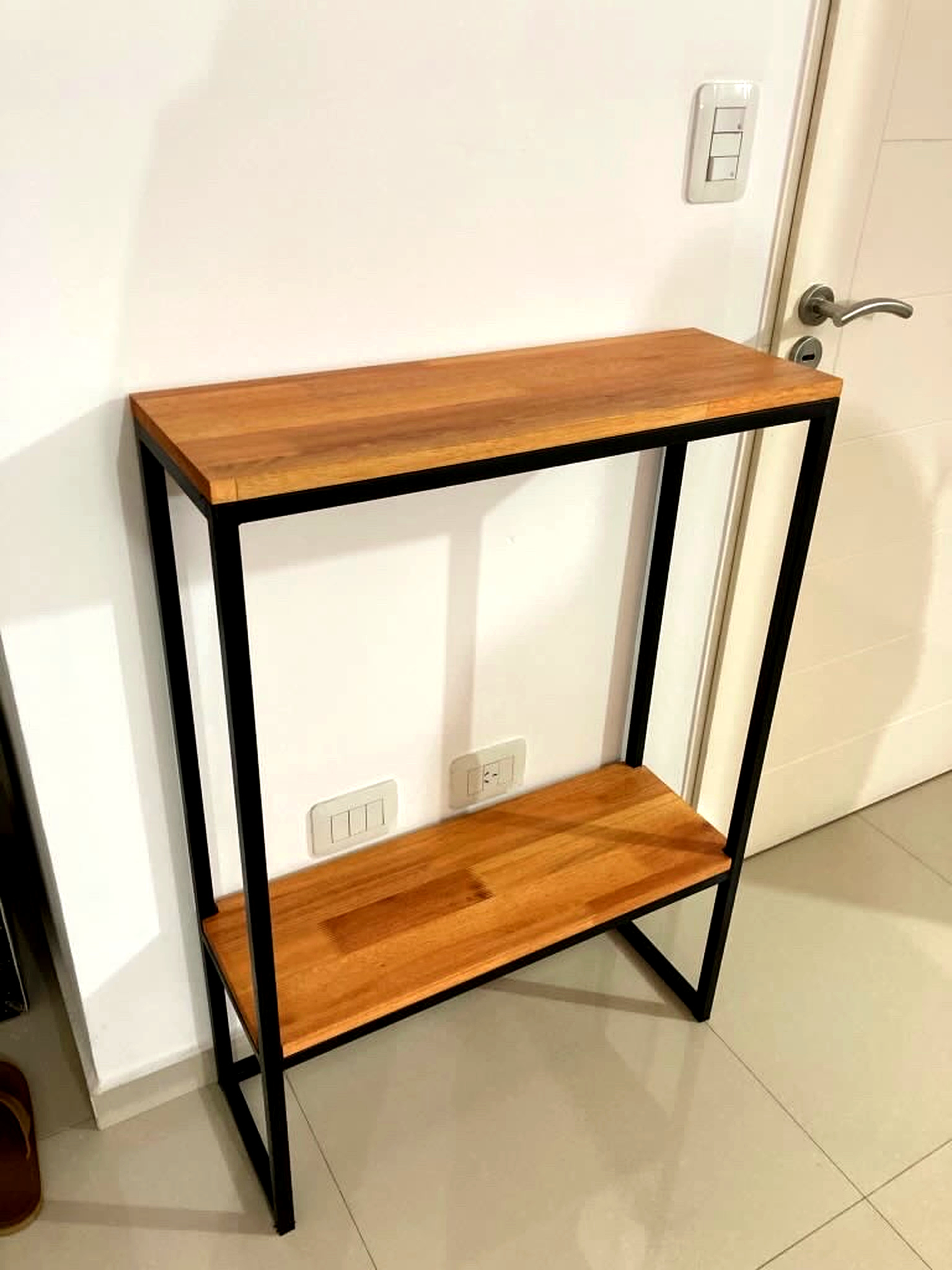 Recibidor Industrial Iron & Wood